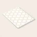 Alva Pattern - Vintage Neutral White Notebook Gallery Image 3