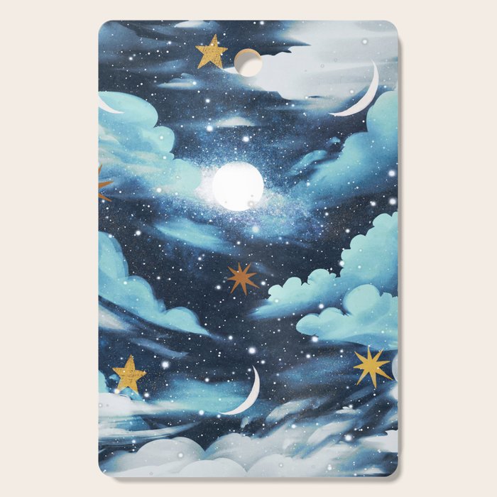 Moonlit Cloud Fantasy A Cutting Board Gallery Image 1