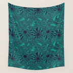 Happy Waves Wall Tapestry Gallery Image 4