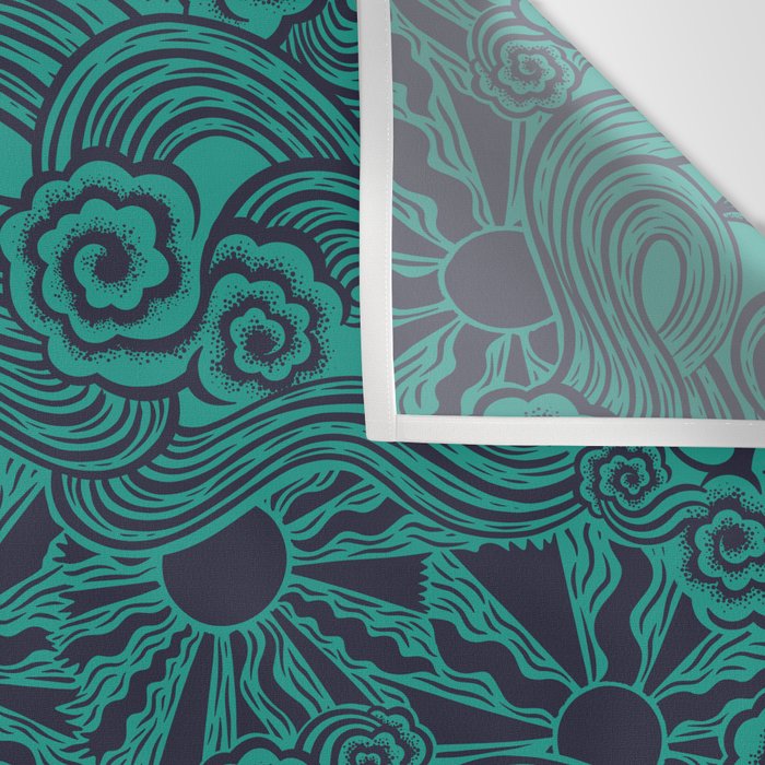 Happy Waves Wall Tapestry Gallery Image 3