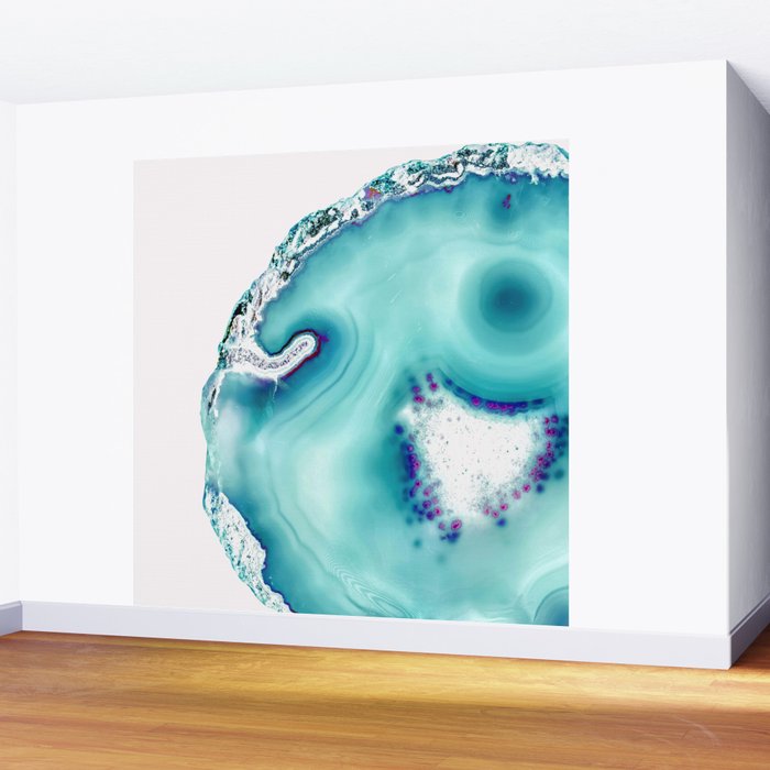 Agate - marine Wall Mural Gallery Image 2