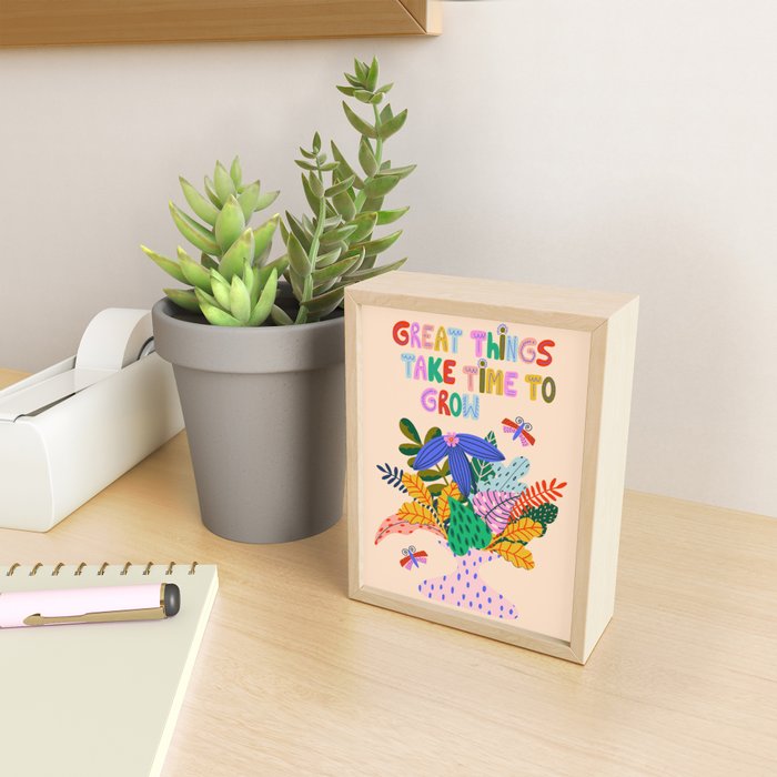 Colorful Plants  Mini Art Print Gallery Image 2