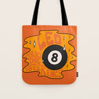 Leo Magic 8 Ball Tote Bag Gallery Image 1