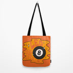 Leo Magic 8 Ball Tote Bag Gallery Image 2