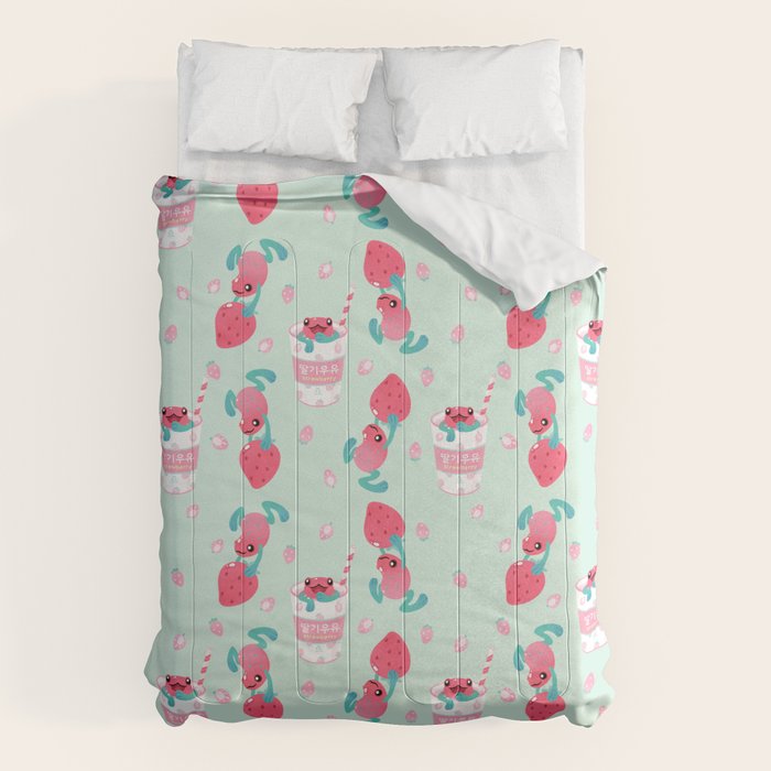Strawberry poison milk 2 Comforter Gallery Image 6