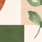 Abstract Shapes and Leaves Coffee Mug Gallery Image 2