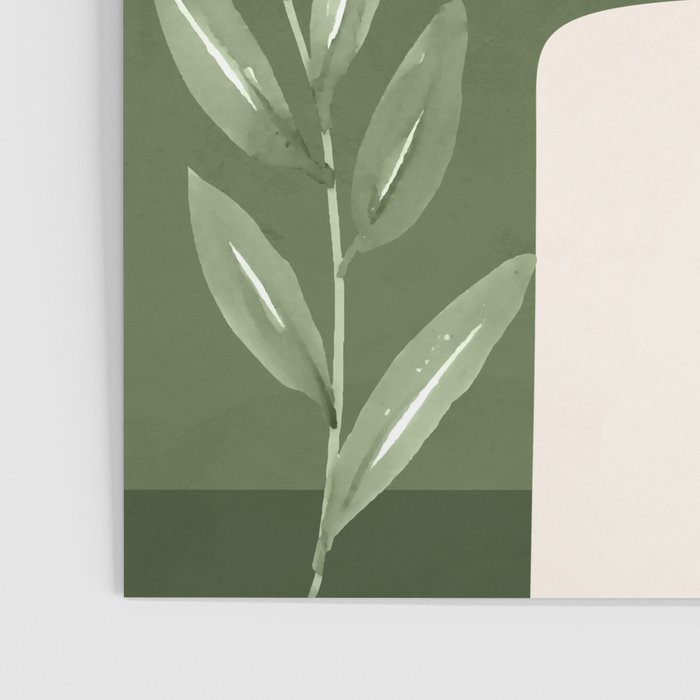 Abstract Shapes and Leaves Poster Gallery Image 3