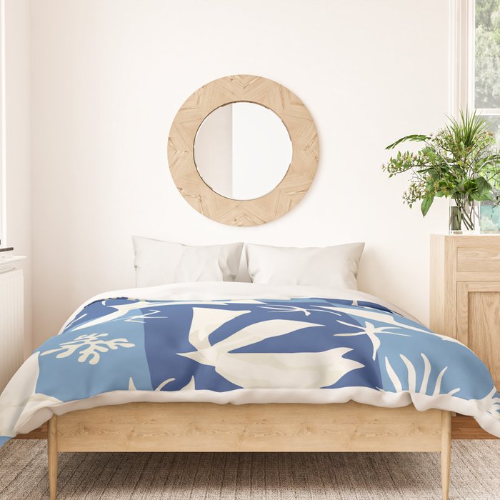 Matisse - Polynesia, the sky (Polynésie, le ciel) 1946 Cut Out Reproduction Duvet Cover Gallery Image 3