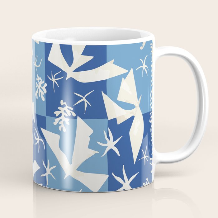 Matisse - Polynesia, the sky (Polynésie, le ciel) 1946 Cut Out Reproduction Coffee Mug Gallery Image 1