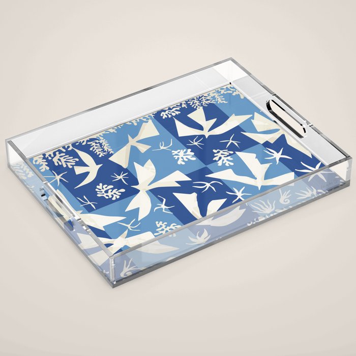 Matisse - Polynesia, the sky (Polynésie, le ciel) 1946 Cut Out Reproduction Acrylic Tray Gallery Image 1