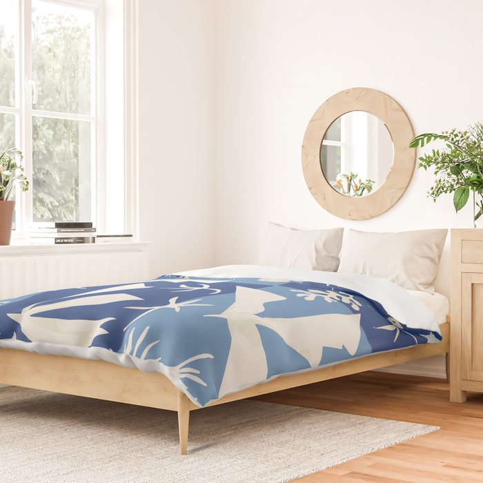 Matisse - Polynesia, the sky (Polynésie, le ciel) 1946 Cut Out Reproduction Duvet Cover Gallery Image 2