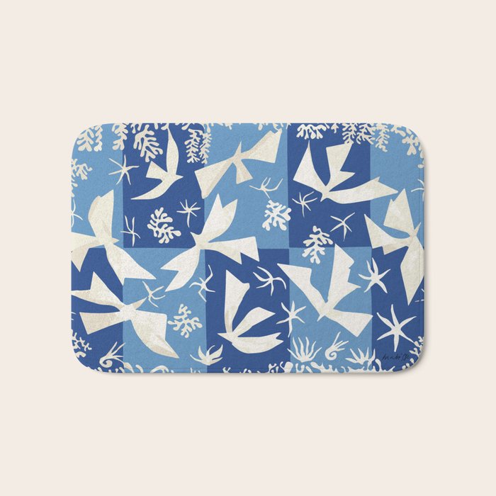 Matisse - Polynesia, the sky (Polynésie, le ciel) 1946 Cut Out Reproduction Bath Mat Gallery Image 1