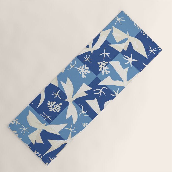Matisse - Polynesia, the sky (Polynésie, le ciel) 1946 Cut Out Reproduction Yoga Mat