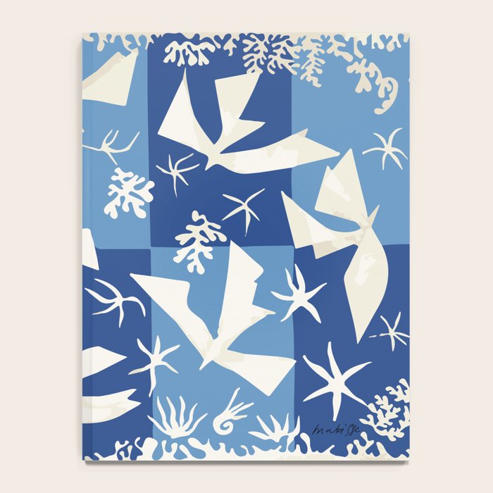 Matisse - Polynesia, the sky (Polynésie, le ciel) 1946 Cut Out Reproduction Notebook Gallery Image 4