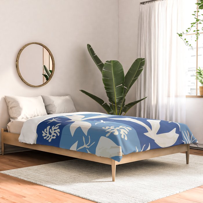 Matisse - Polynesia, the sky (Polynésie, le ciel) 1946 Cut Out Reproduction Comforter Gallery Image 2