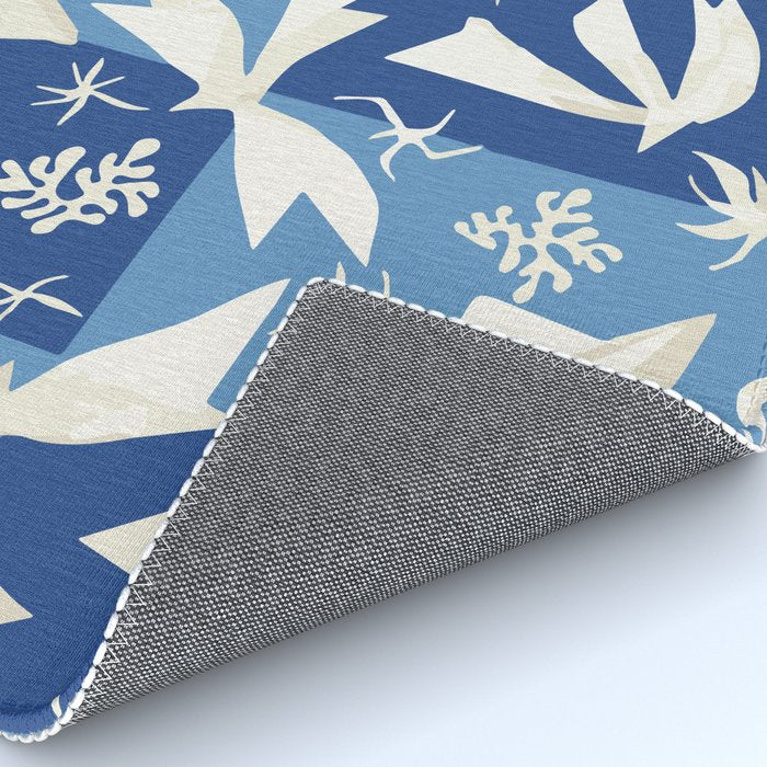 Matisse - Polynesia, the sky (Polynésie, le ciel) 1946 Cut Out Reproduction Rug Gallery Image 4