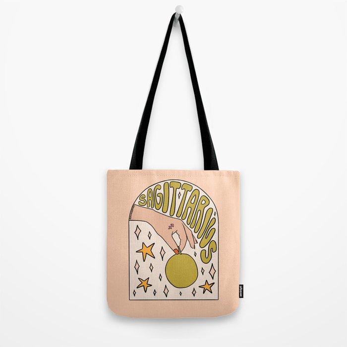 Sagittarius Guava Tote Bag Gallery Image 2