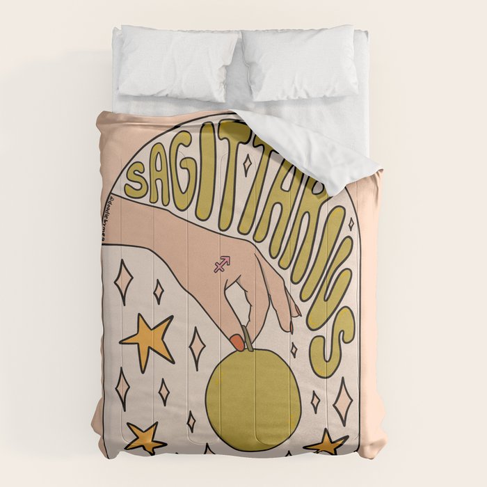 Sagittarius Guava Comforter Gallery Image 6