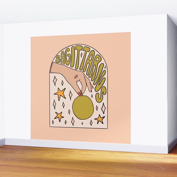 Sagittarius Guava Wall Mural Gallery Image 2