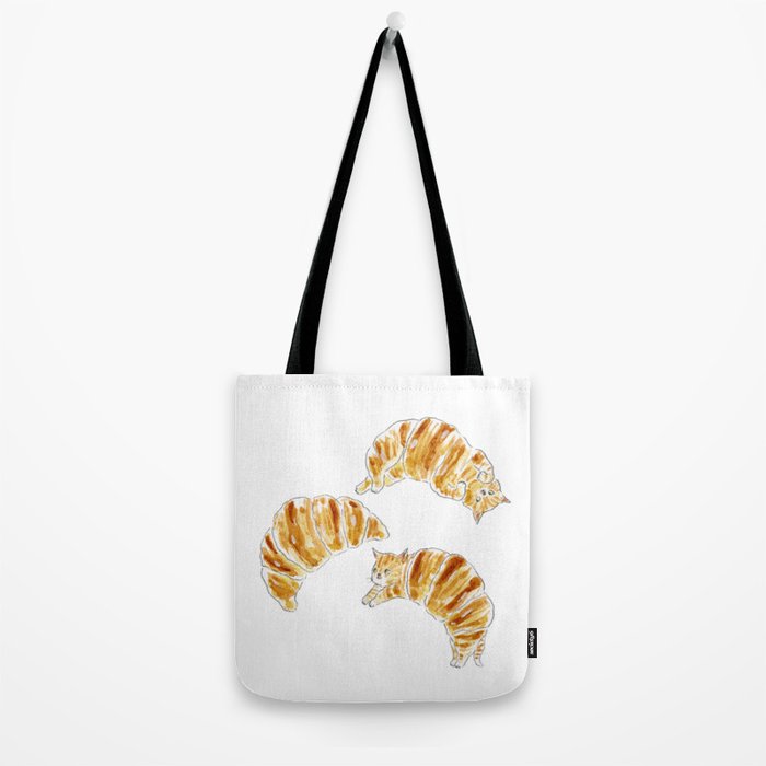Croissant Cats Tote Bag Gallery Image 2