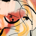 Abstract Female Figure Line Art Coffee Mug Gallery Image 2