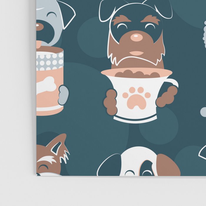 Doggie Coffee and Tea Time II Poster Gallery Image 3