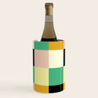 Bold Colorful Checks Pattern - Large XXXIII Wine Chiller Gallery Image 1