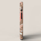 Squirrels & Blooms â Peach & Tan iPhone Case Gallery Image 2