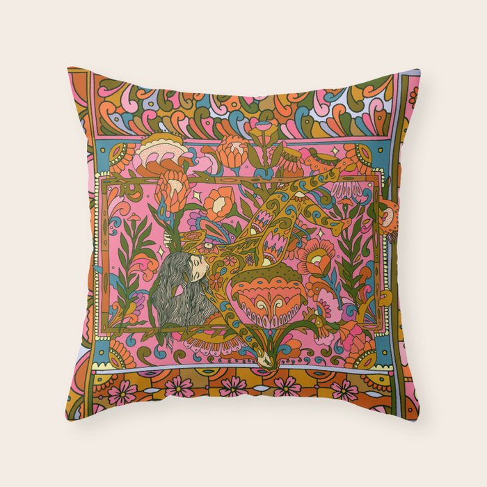 Protea Throw Pillow Gallery Image 1