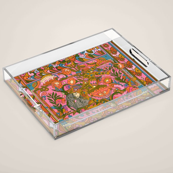 Protea Acrylic Tray Gallery Image 1