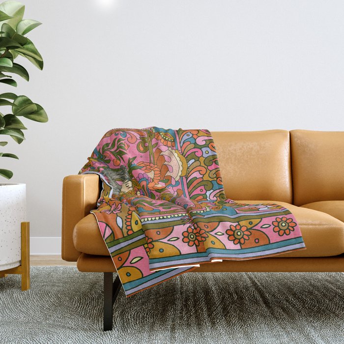 Protea Throw Blanket Gallery Image 1
