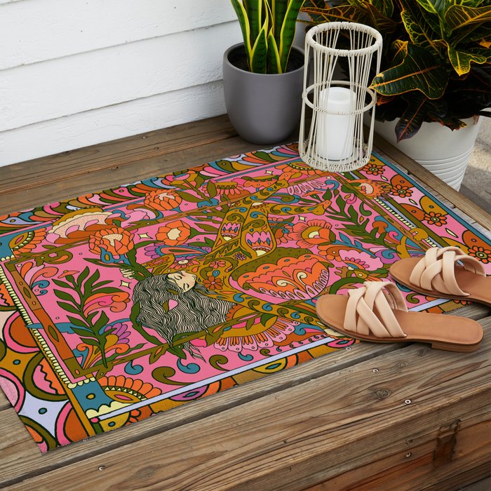 Protea Outdoor Rug Gallery Image 2