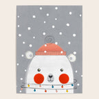 Christmas Polar Bear Poster Gallery Image 4