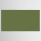 Olive Green Solid Mod Color Tablecloth Gallery Image 2