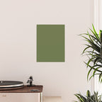 Olive Green Solid Mod Color Poster Gallery Image 2