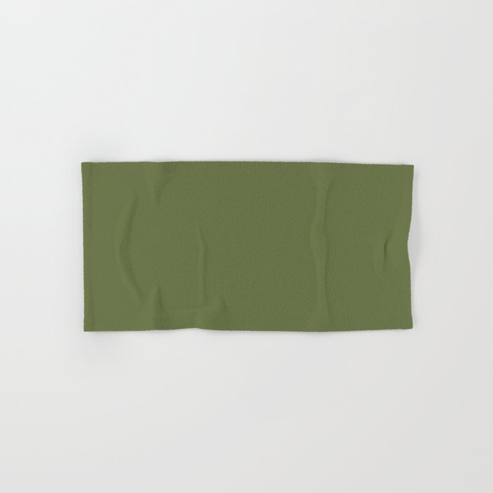 Olive Green Solid Mod Color Bath Towel Gallery Image 1