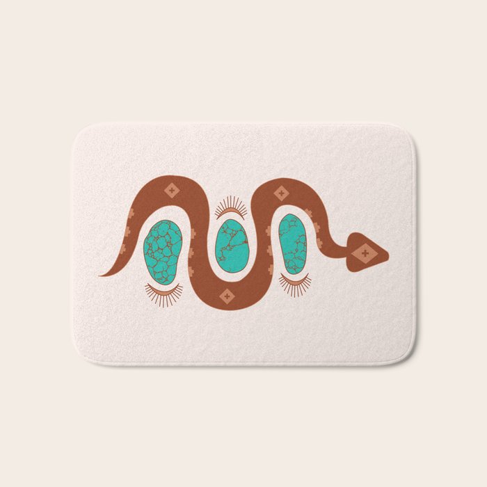 Southwestern Slither Bath Mat Gallery Image 1