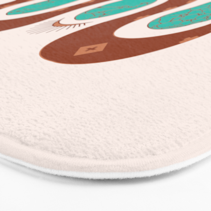 Southwestern Slither Bath Mat Gallery Image 3