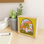 Taurus Mushroom Mini Art Print Gallery Image 2