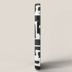 abstract-black and white iPhone Case Gallery Image 2
