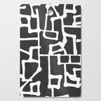 abstract-black and white Cutting Board Gallery Image 1