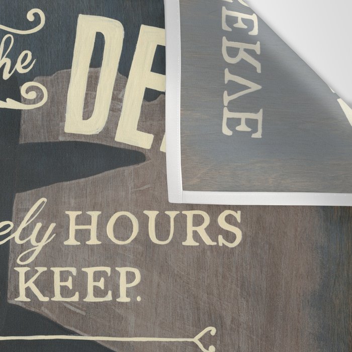 Bless Those Who Serve Beneath the Deep - The Submariner's Hymn Wall Tapestry Gallery Image 3
