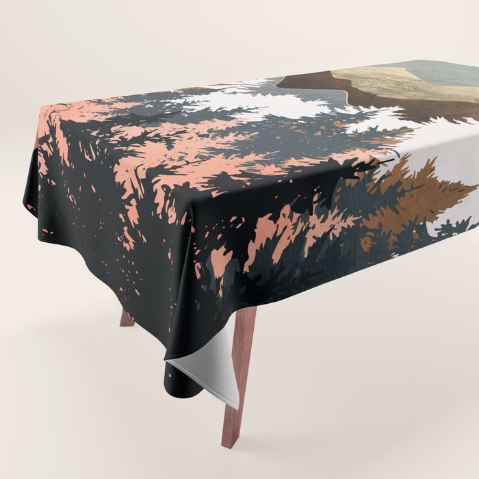 Forest View Tablecloth Gallery Image 1