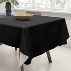 Minimalist Waves on a black sand beach in Iceland - Landscape Photography Tablecloth Gallery Image 3