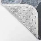 Minimalist Waves on a black sand beach in Iceland - Landscape Photography Bath Mat Gallery Image 2