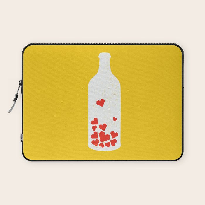 Message in a bottle Laptop Sleeve Gallery Image 1