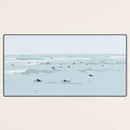 Tiny Surfers in Lima Desk Mat Gallery Image 3