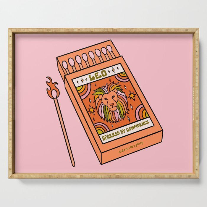 Leo Matchbox Serving Tray Gallery Image 1