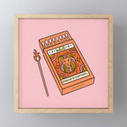 Leo Matchbox Mini Art Print Gallery Image 1