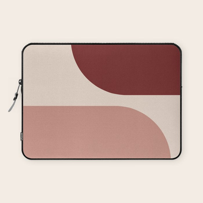 Modern Minimal Arch Abstract LXXXV Laptop Sleeve Gallery Image 1